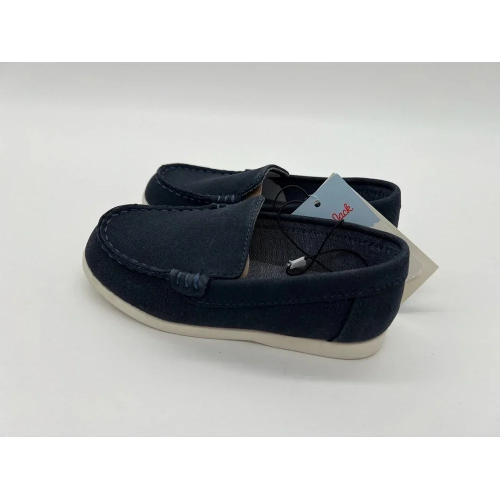 Cat & Jack Toddler Boys' ZAYD Slip-On Loafers Navy Blue